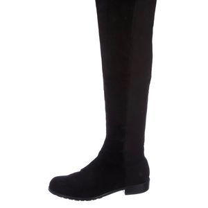 Stuart Weitzman suede over the knee boots